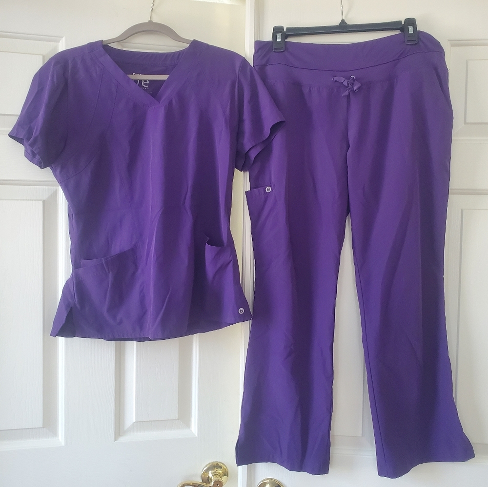 Barco One Scrub Set Purple Medium